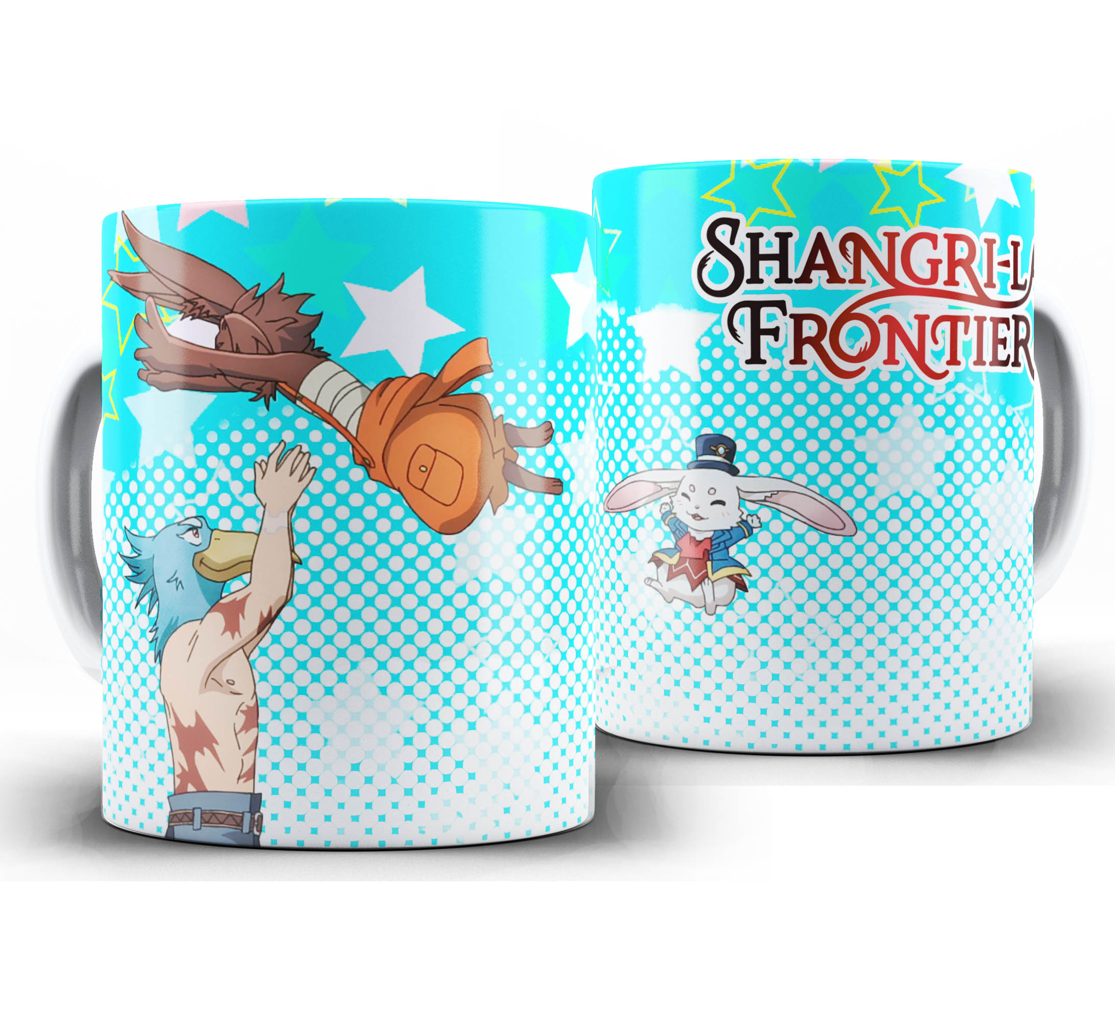 Caneca Anime - Shangri La Frontier W16 - Great Rabit